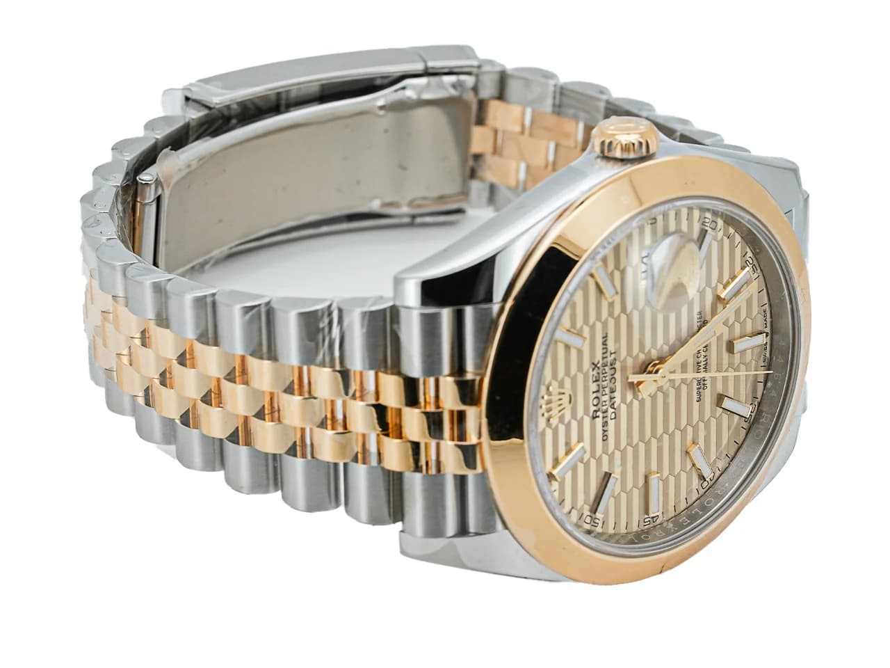 Rolex Datejust 41 in Fluted Motif Dial, detail 4