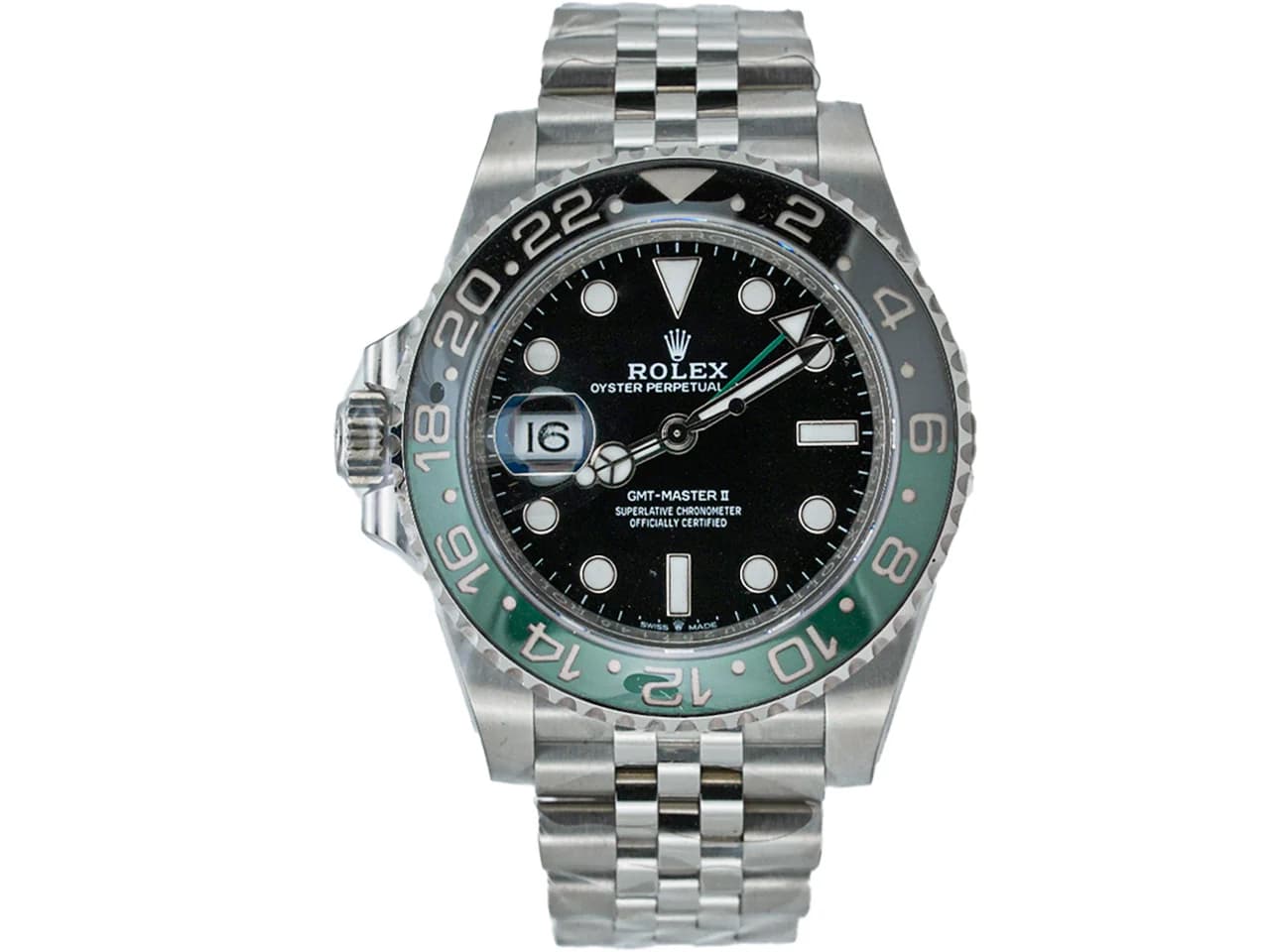 Rolex GMT Master II "Sprite", detail 1