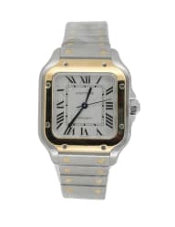 Cartier Santos Steel and Gold Medium