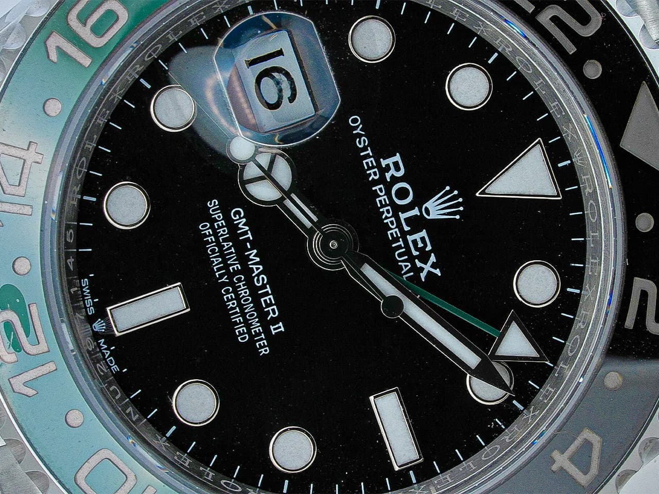 Rolex GMT Master II "Sprite", detail 7