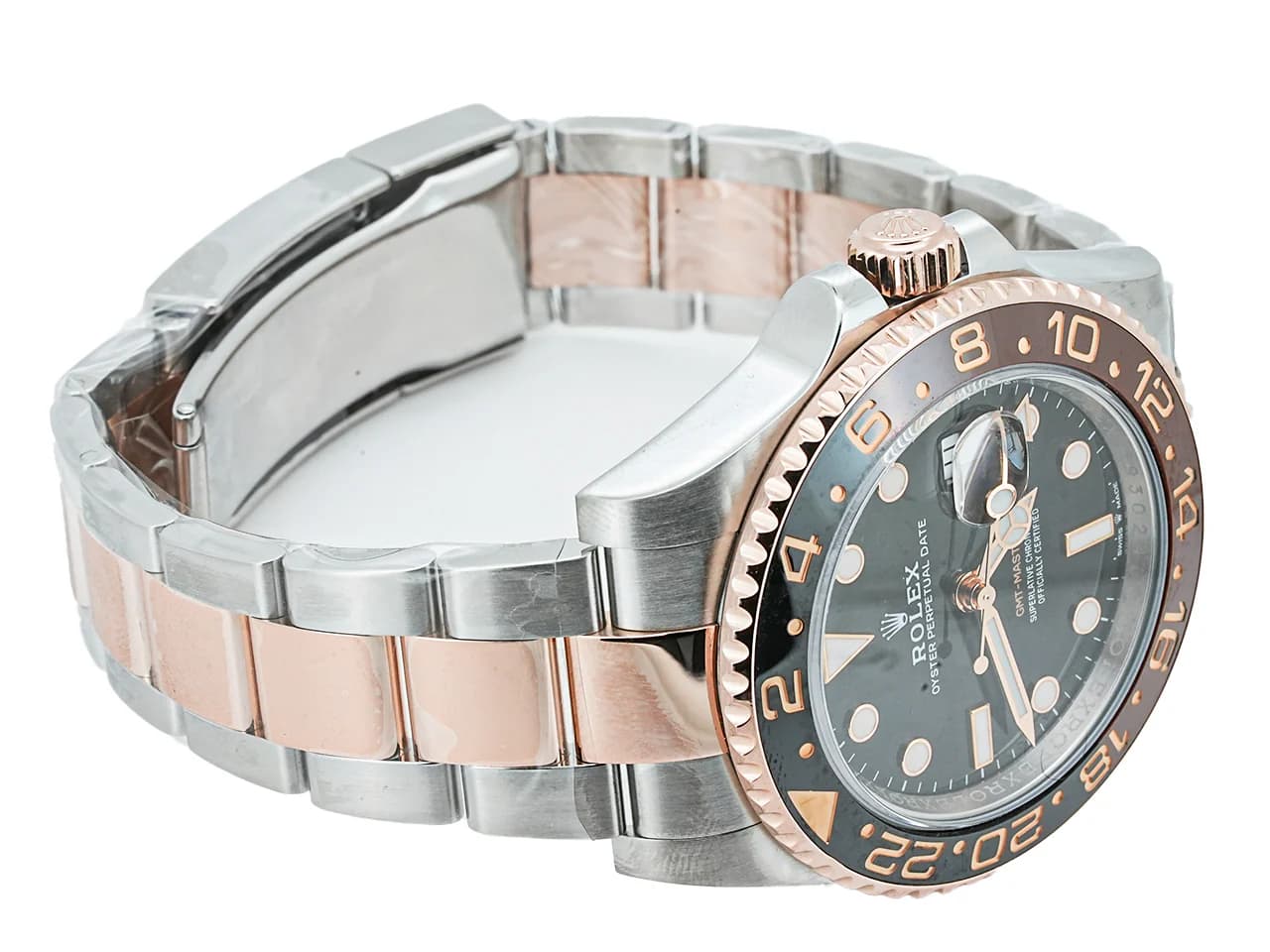 Rolex GMT Master II "Rootbeer", detail 2