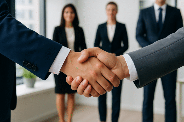 Luxhaven Handshake